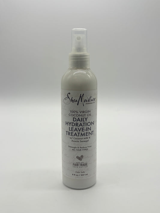 Shea Moisture 100% Virgin Coconut Oil Leave In Treatment 8oz