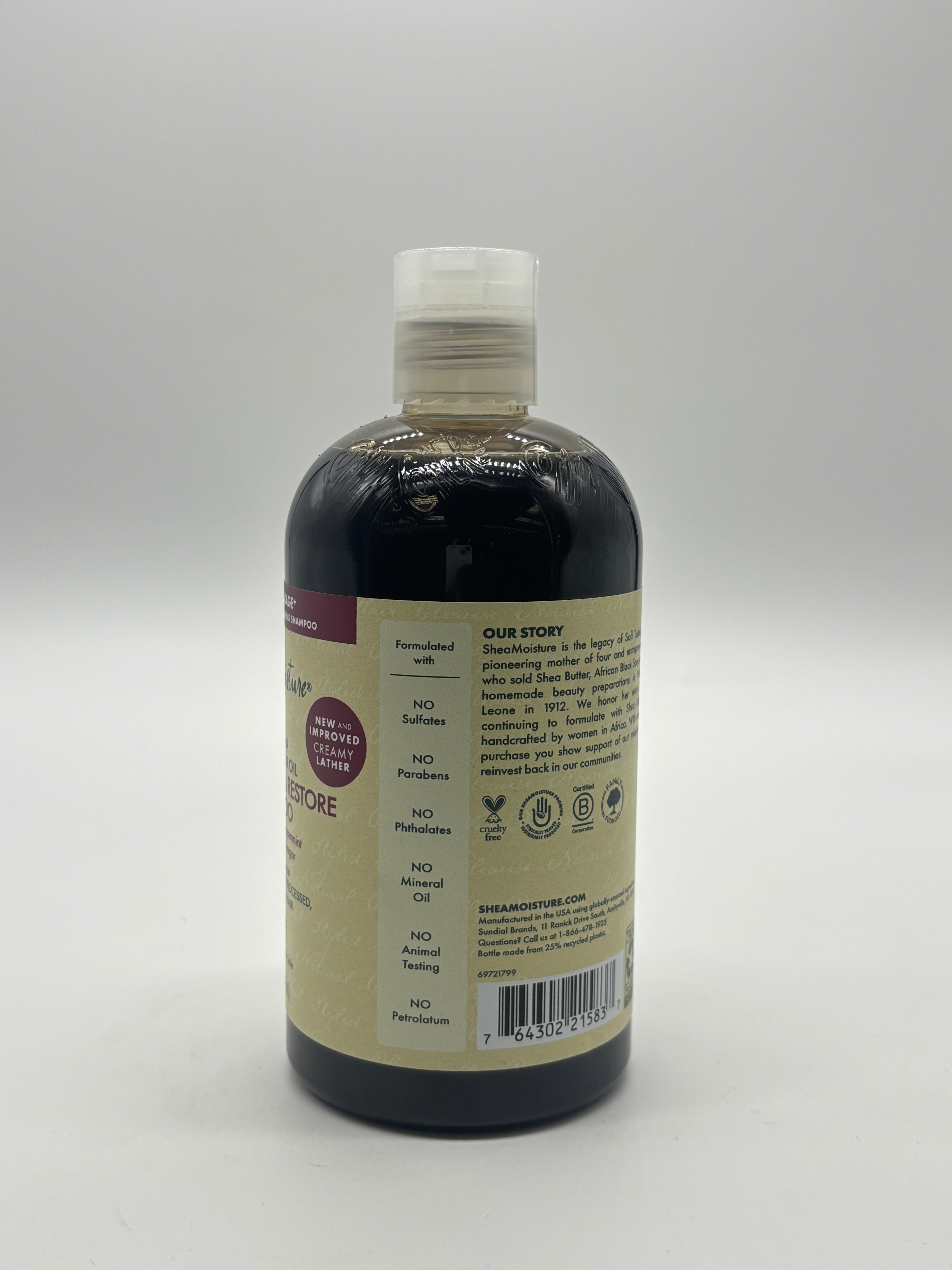 Shea Moisture Jamaican Black Castor Oil Strengthen & Restore Shampoo 13oz
