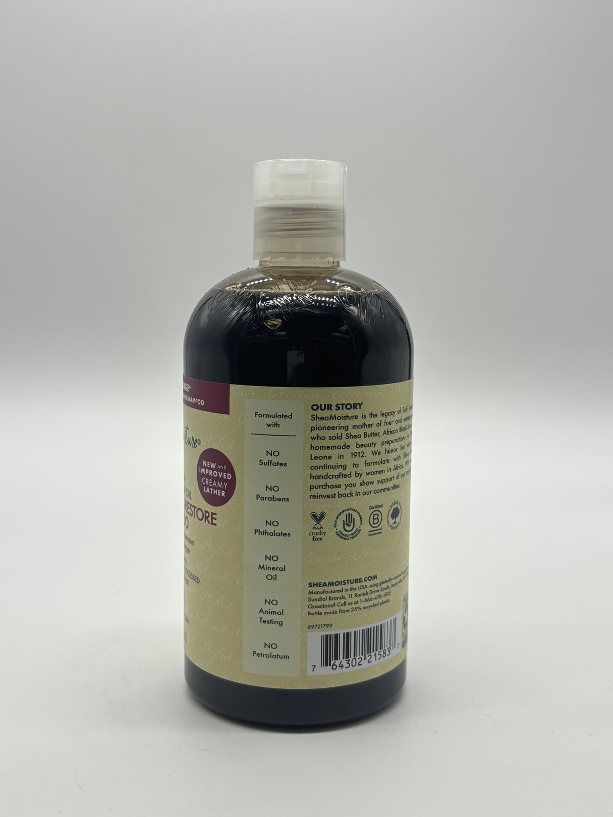 Shea Moisture Jamaican Black Castor Oil Strengthen & Restore Shampoo 13oz