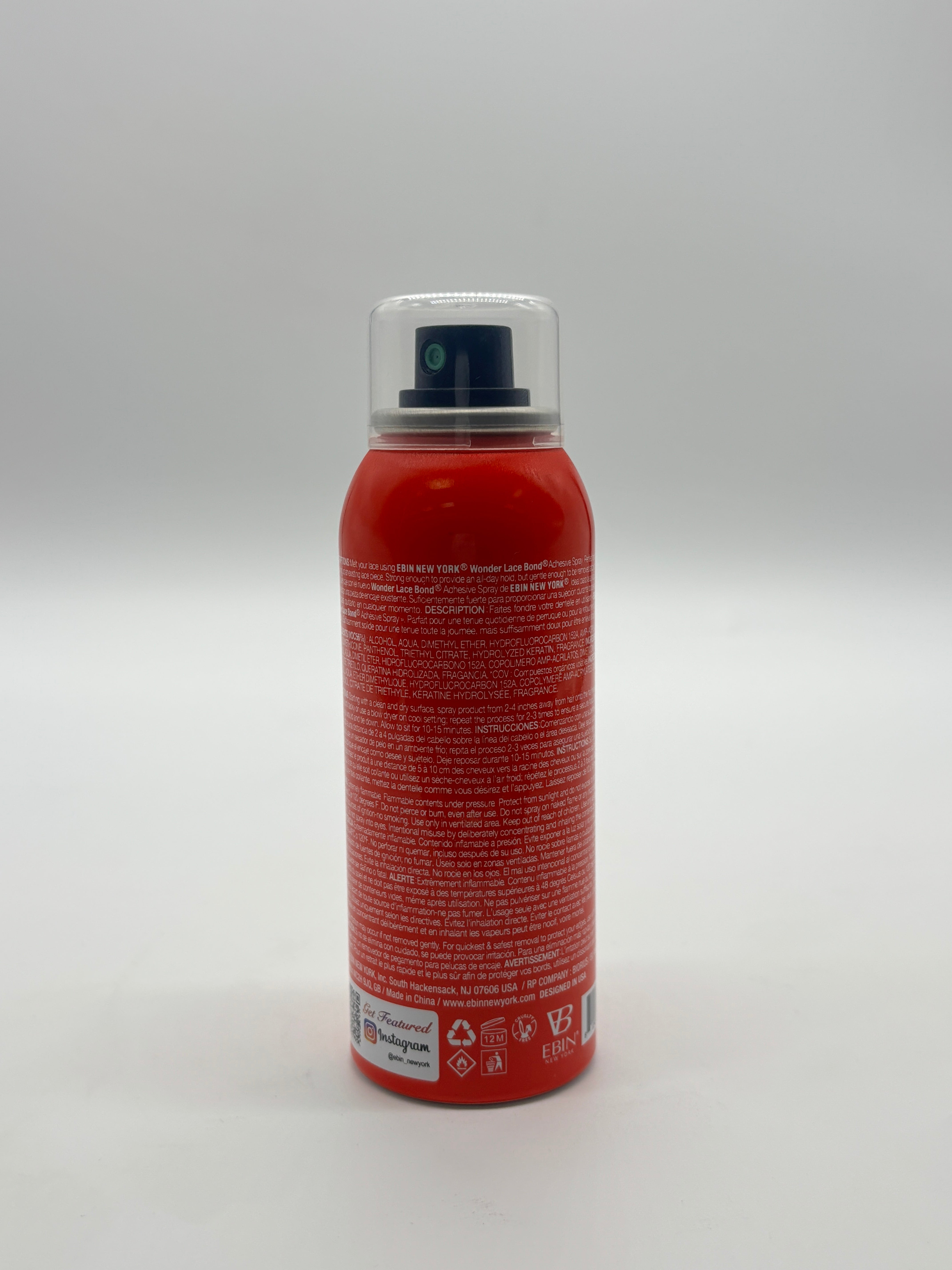 Ebin Wonder Lace Bond Spray - Active 2.7oz