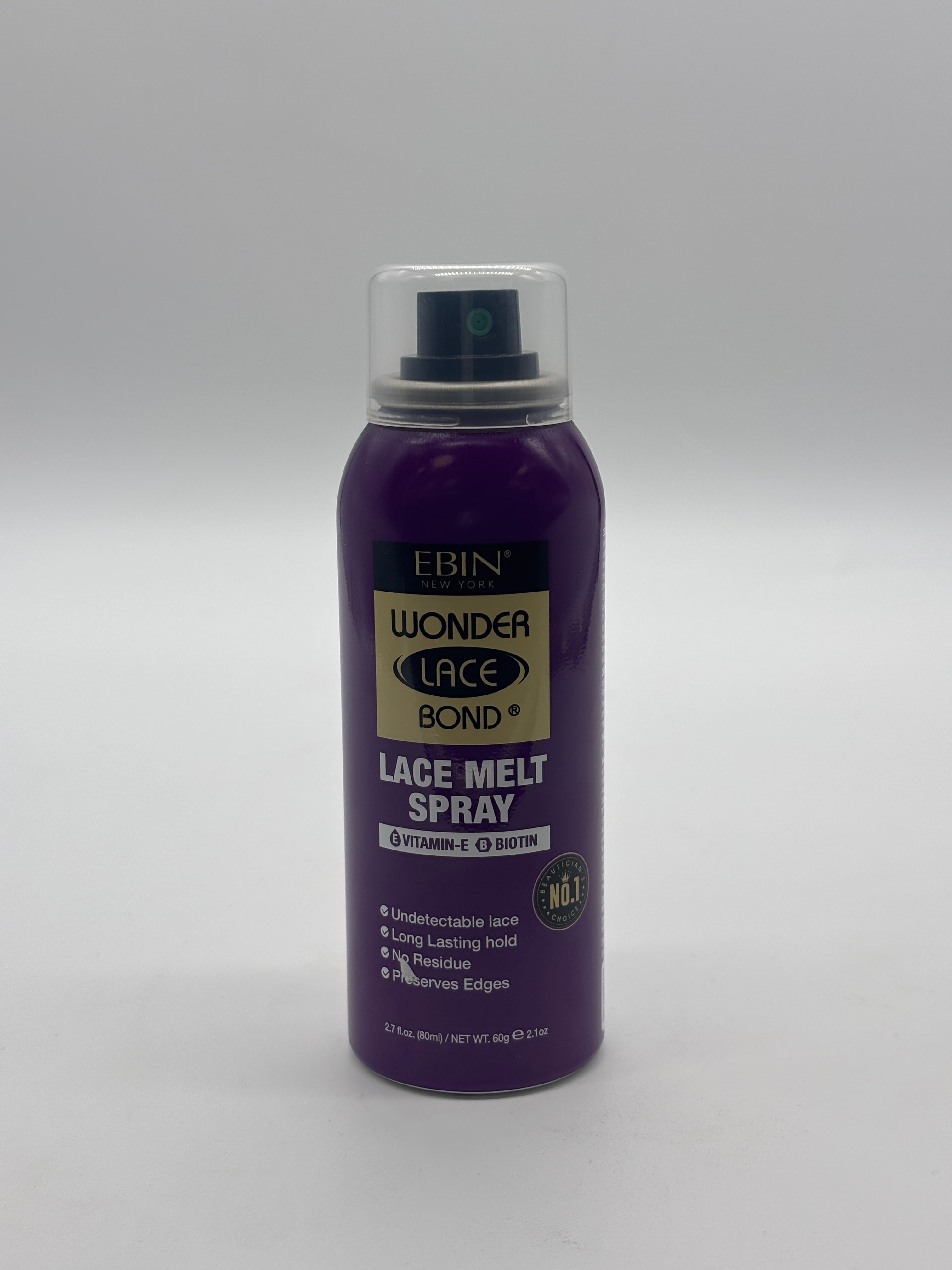 EBIN WONDER LACE BOND LACE MELT AEROSOL SPRAY- VITAMIN E 2.7oz