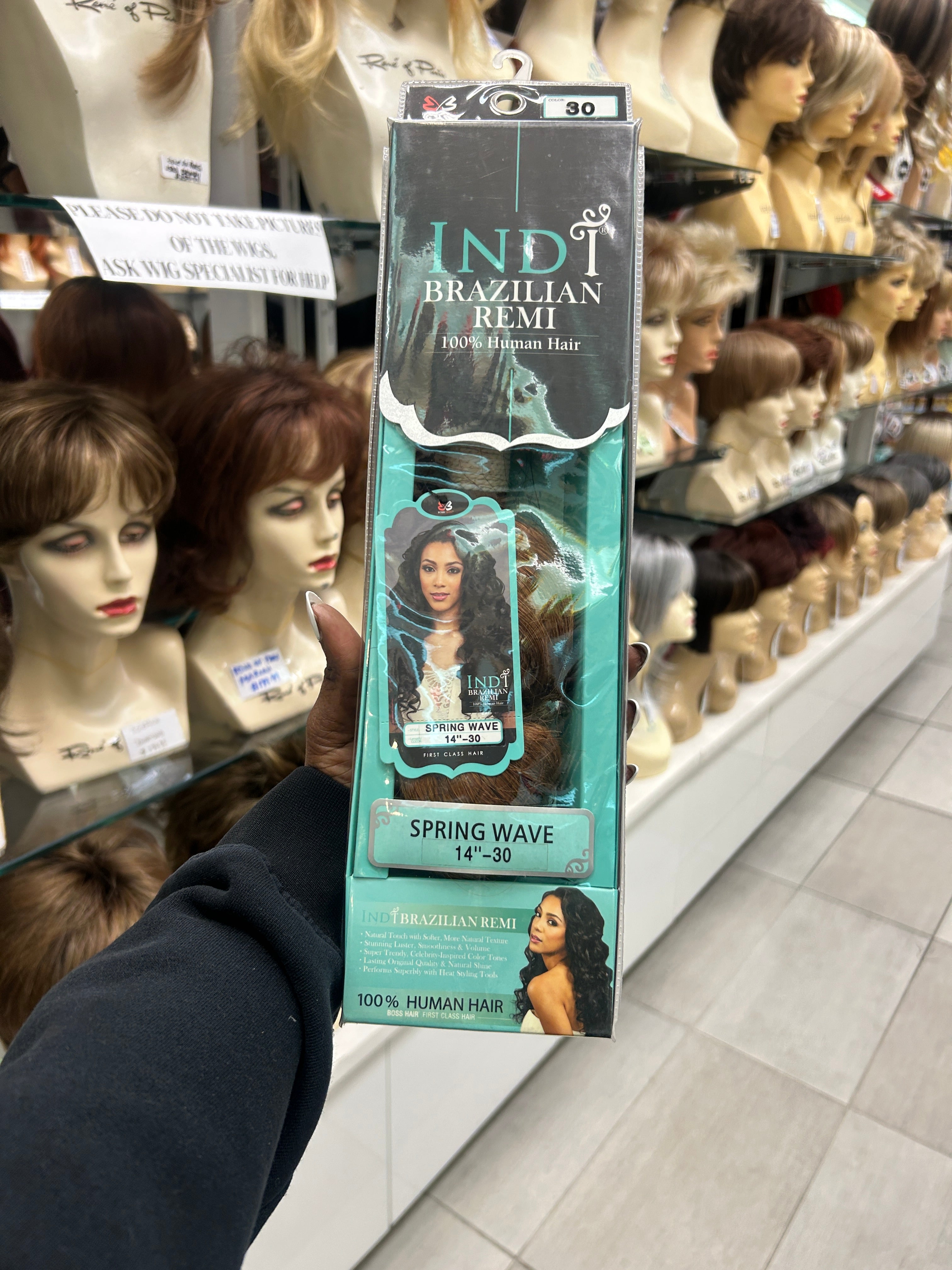 INDI REMI BRAZILIAN SPRING WAVE 14"