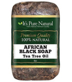 IT'S PURE NATURAL AFRICAN BLACK SOAP 5oz