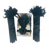 20TH CENTURY FLAPPER GLOVE AND MAGIC WAND