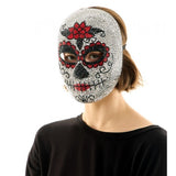 RHINESTONE DAY OF THE DEAD MASK