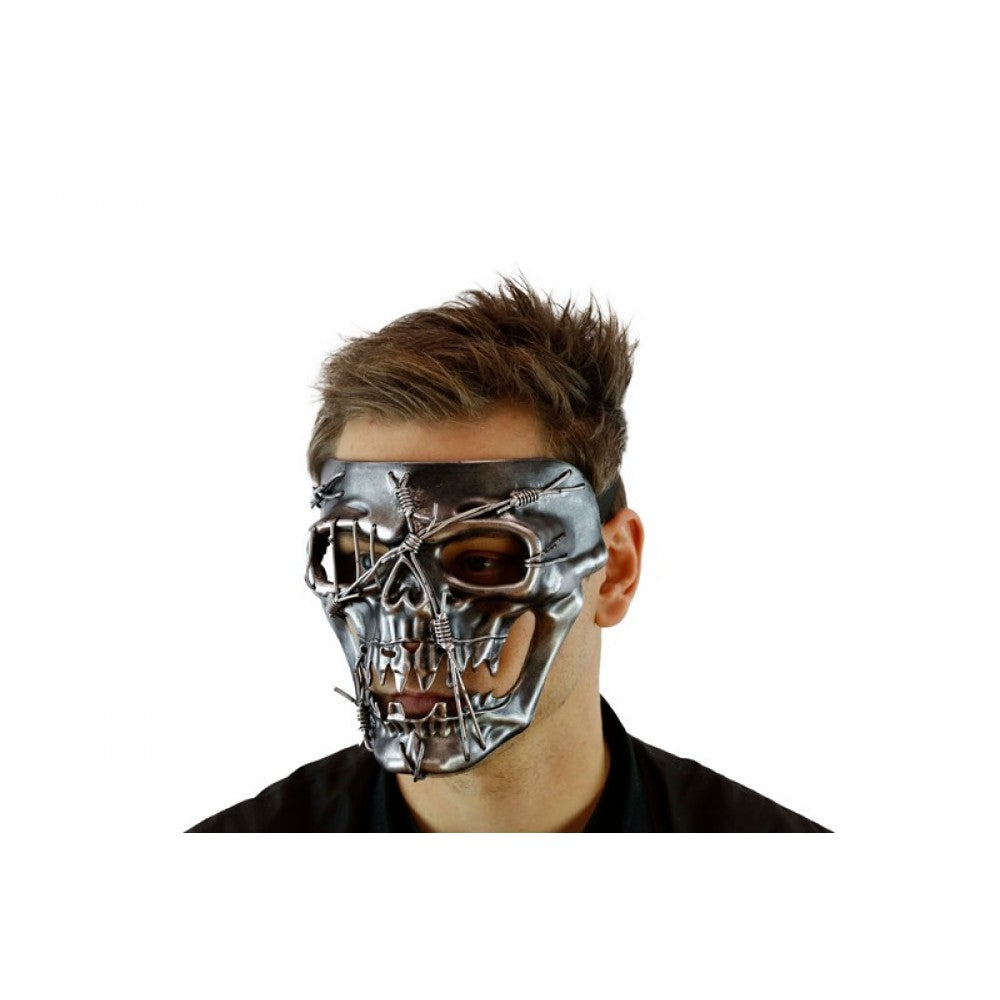 Silver Skull Mask