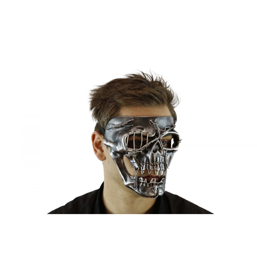 Silver Skull Mask