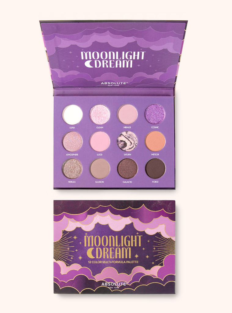 ABSOLUTE NY 12 COLOR MULTI-FORMULA EYESHADOW PALETTE