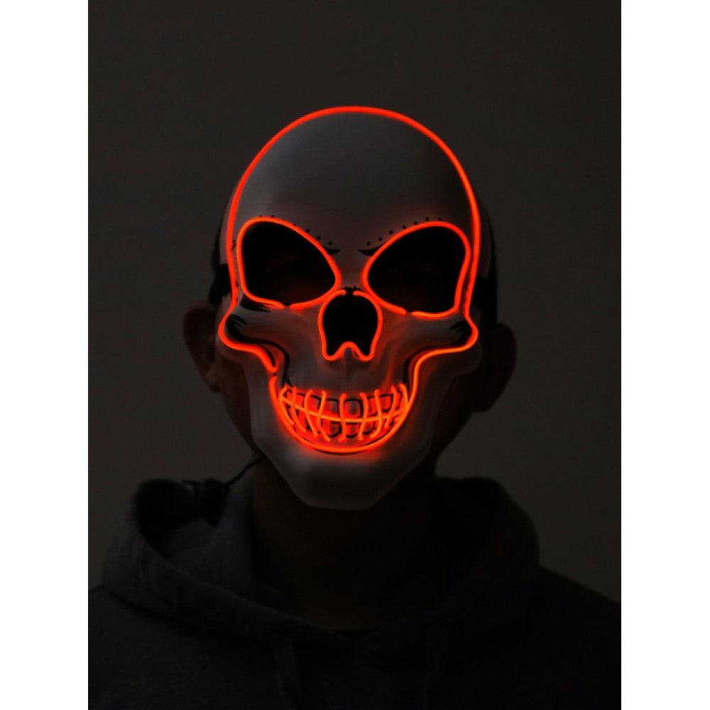 NEON LIGHT SKULL MASK (MIX COLOR)