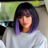 QING MADISON (BLACK AND PURPLE)