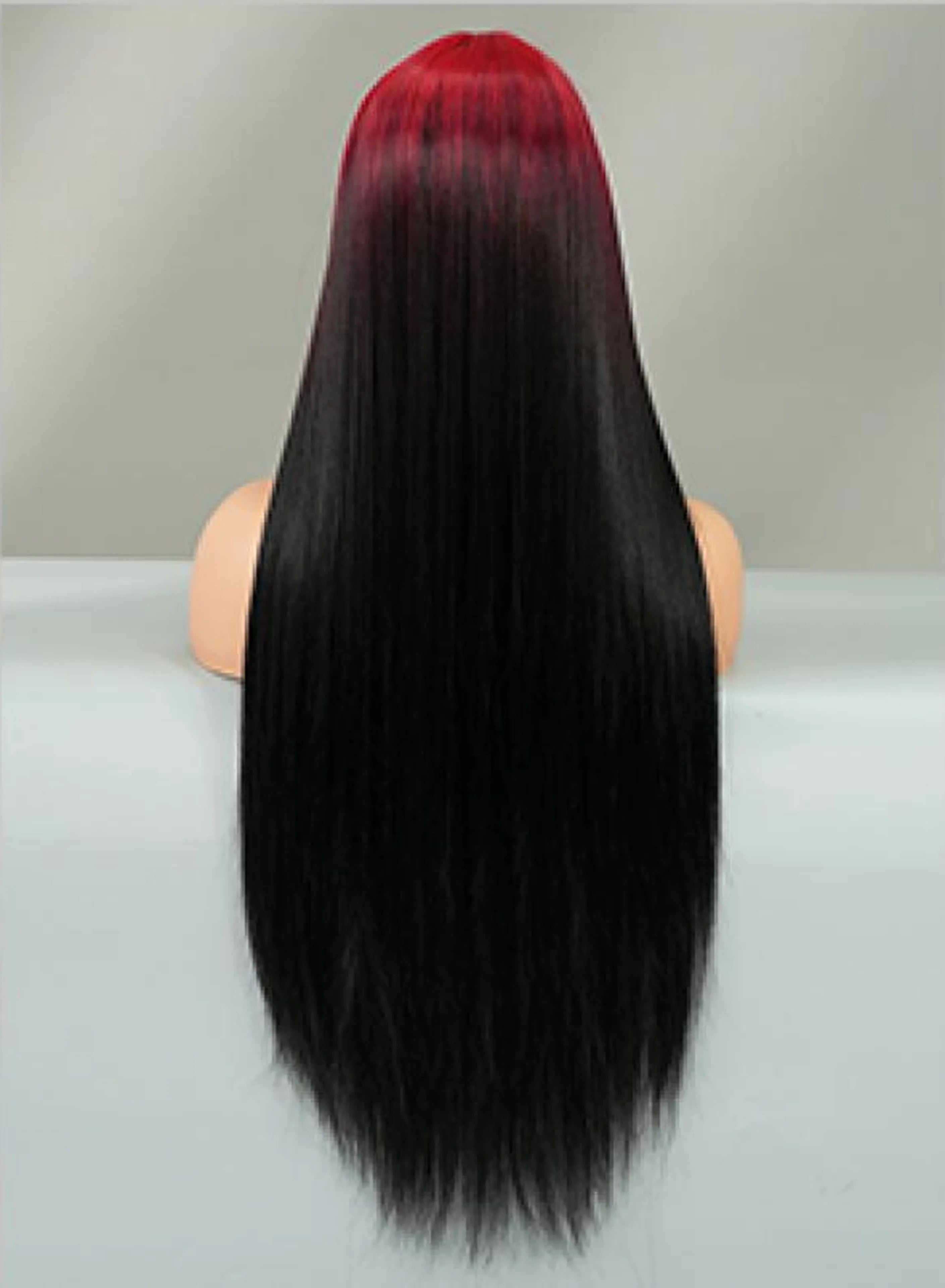 QING CLARA (RED BLACK OMBRE)