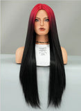 QING CLARA (RED BLACK OMBRE)