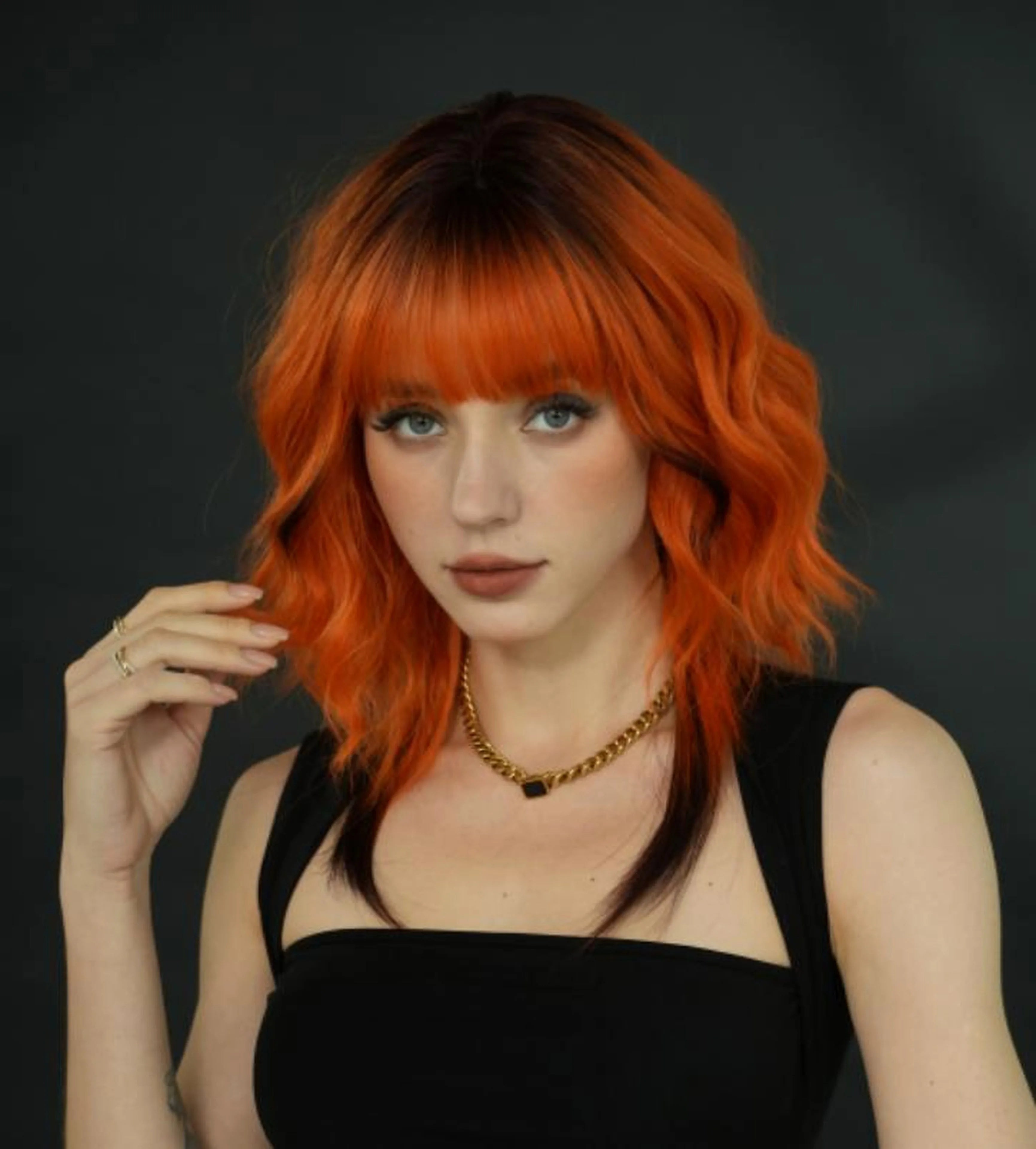 QING DELILAH (BRIGHT ORANGE)