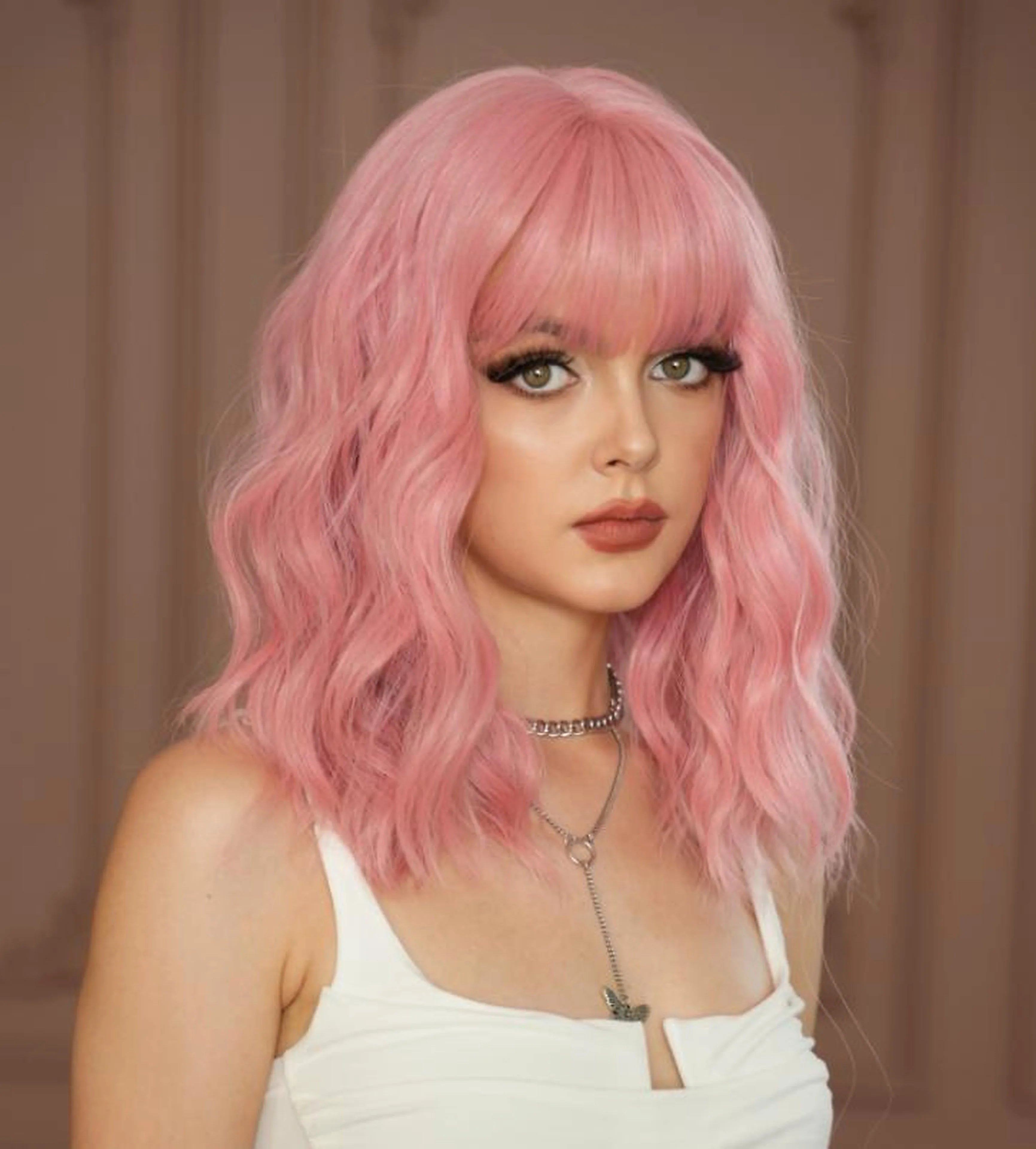 QING HANNAH PINK WIG
