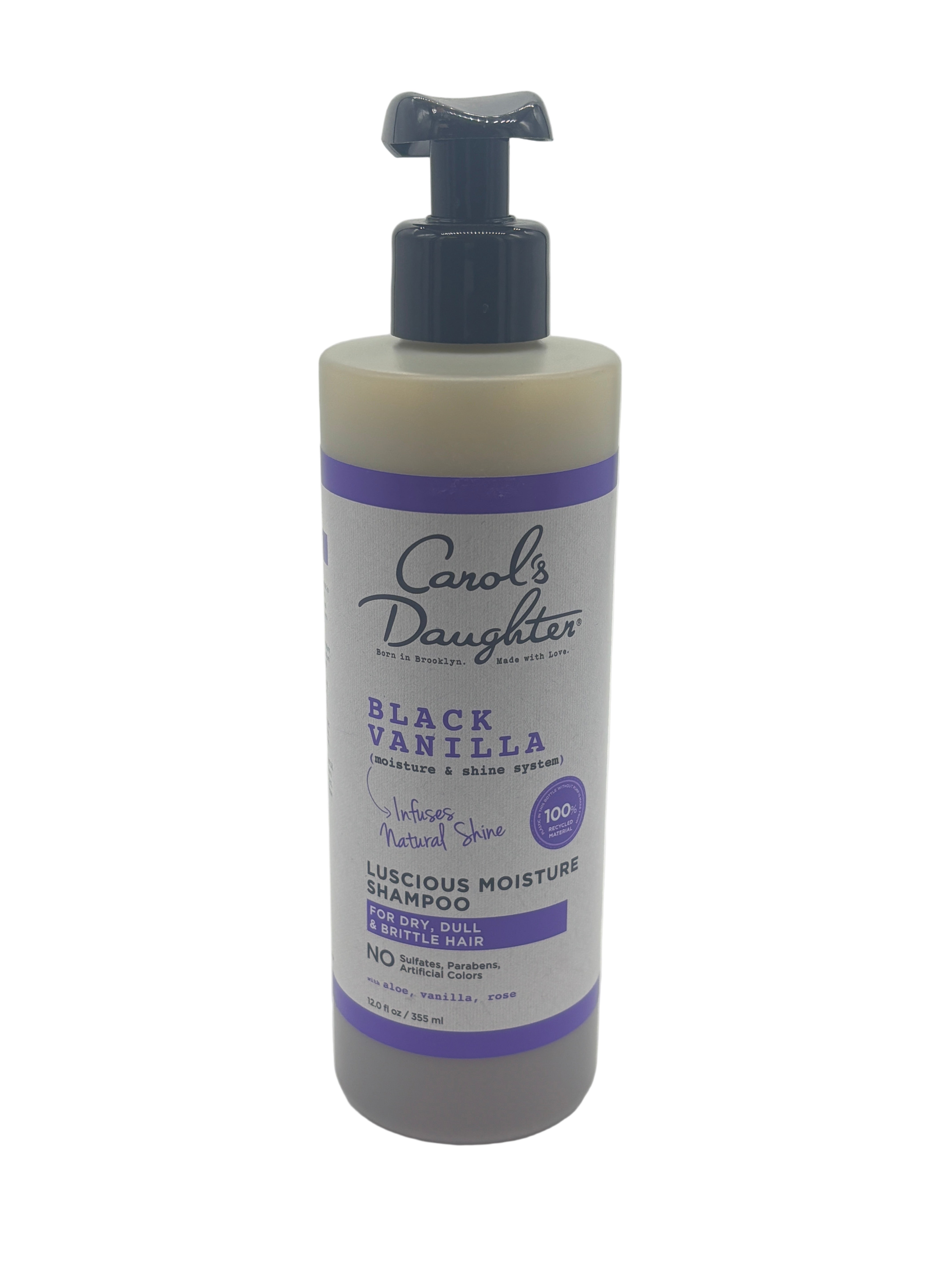 Carol's Daughter Black Vanilla Moisture & Shine Sulfate Free Shampoo 12oz