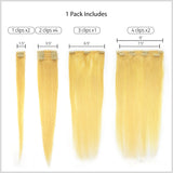 HAIR COUTURE PURE 9PCS CLIP WATER WAVE 22"
