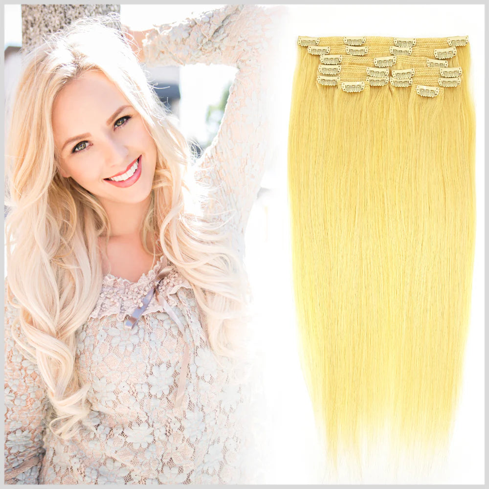 HAIR COUTURE PURE 9PCS CLIP WATER WAVE 18"