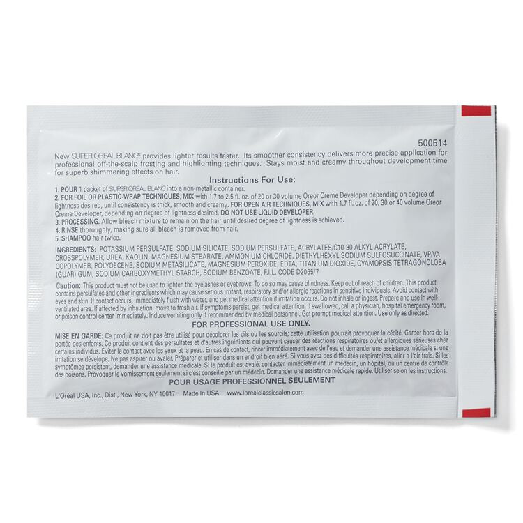 LOREAL SUPER BLANC BLEACH 1.13 OZ