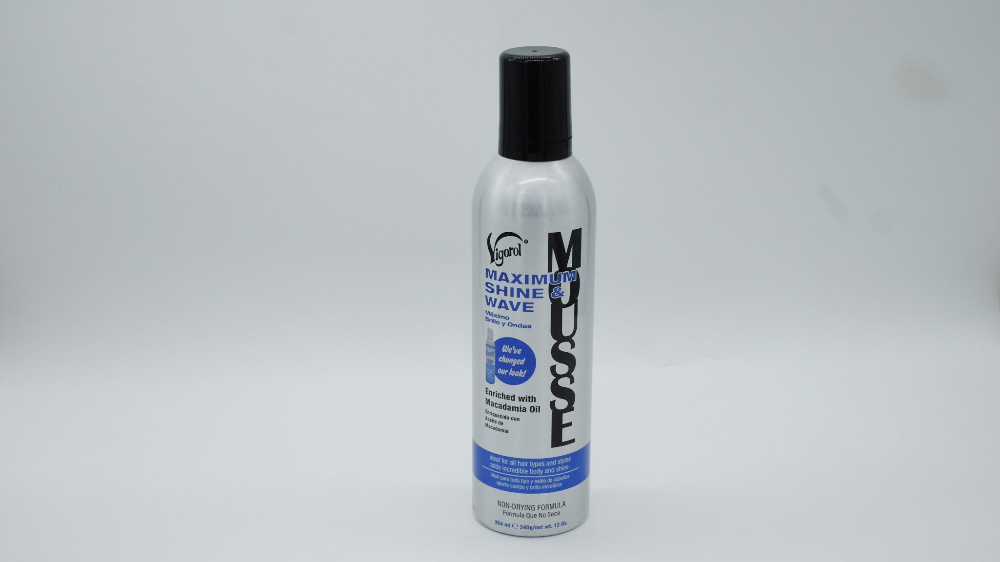 VIGOROL MOUSSE MAX SHINE 12OZ