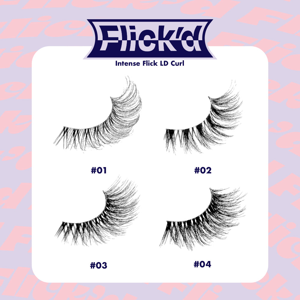 I ENVY 3D Flick’d Lashes – LD Curl IFK03