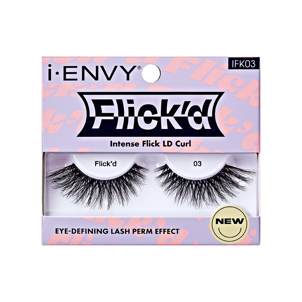 I ENVY 3D Flick’d Lashes – LD Curl IFK03