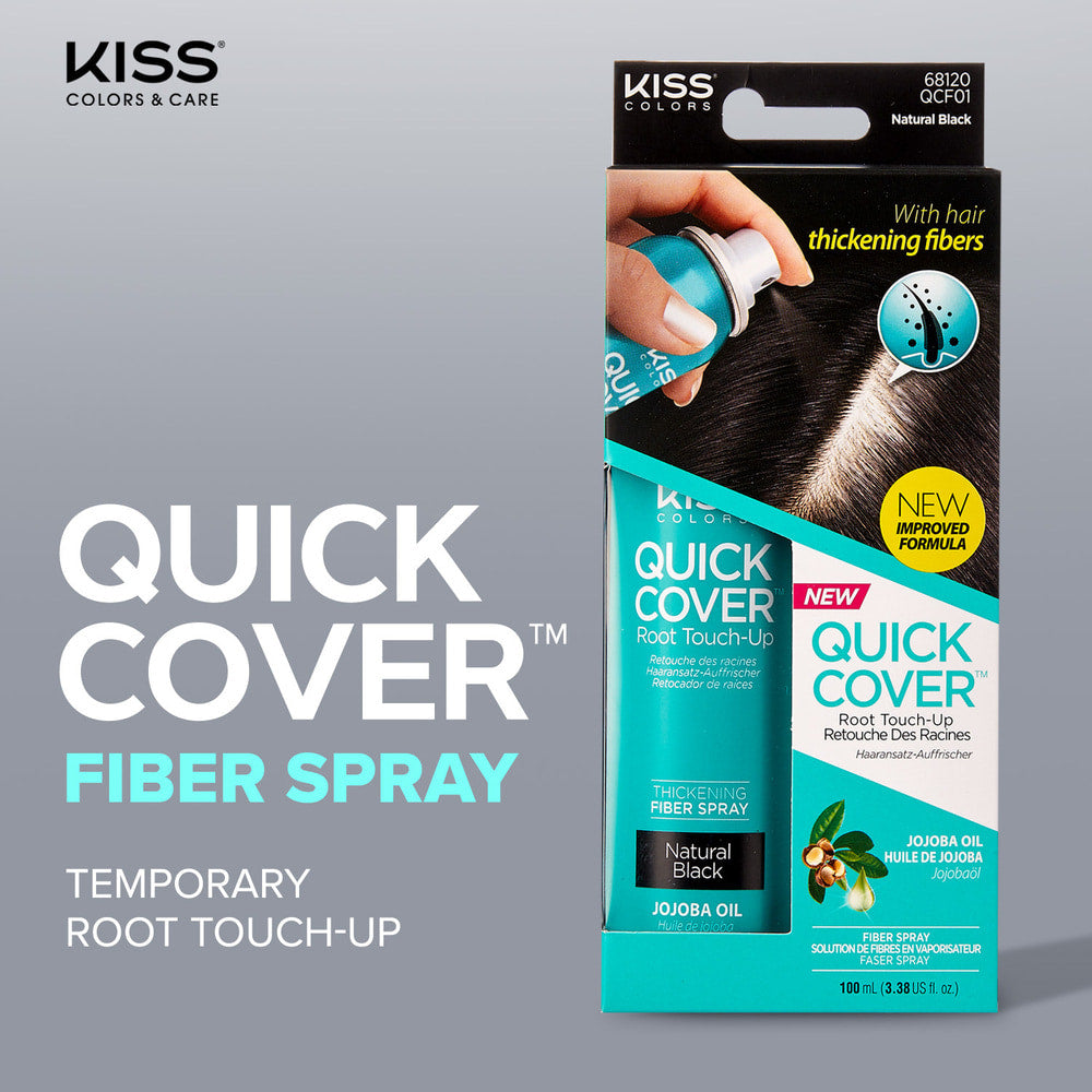 KISS QUICK COVER FIBER SPRAY QCF01