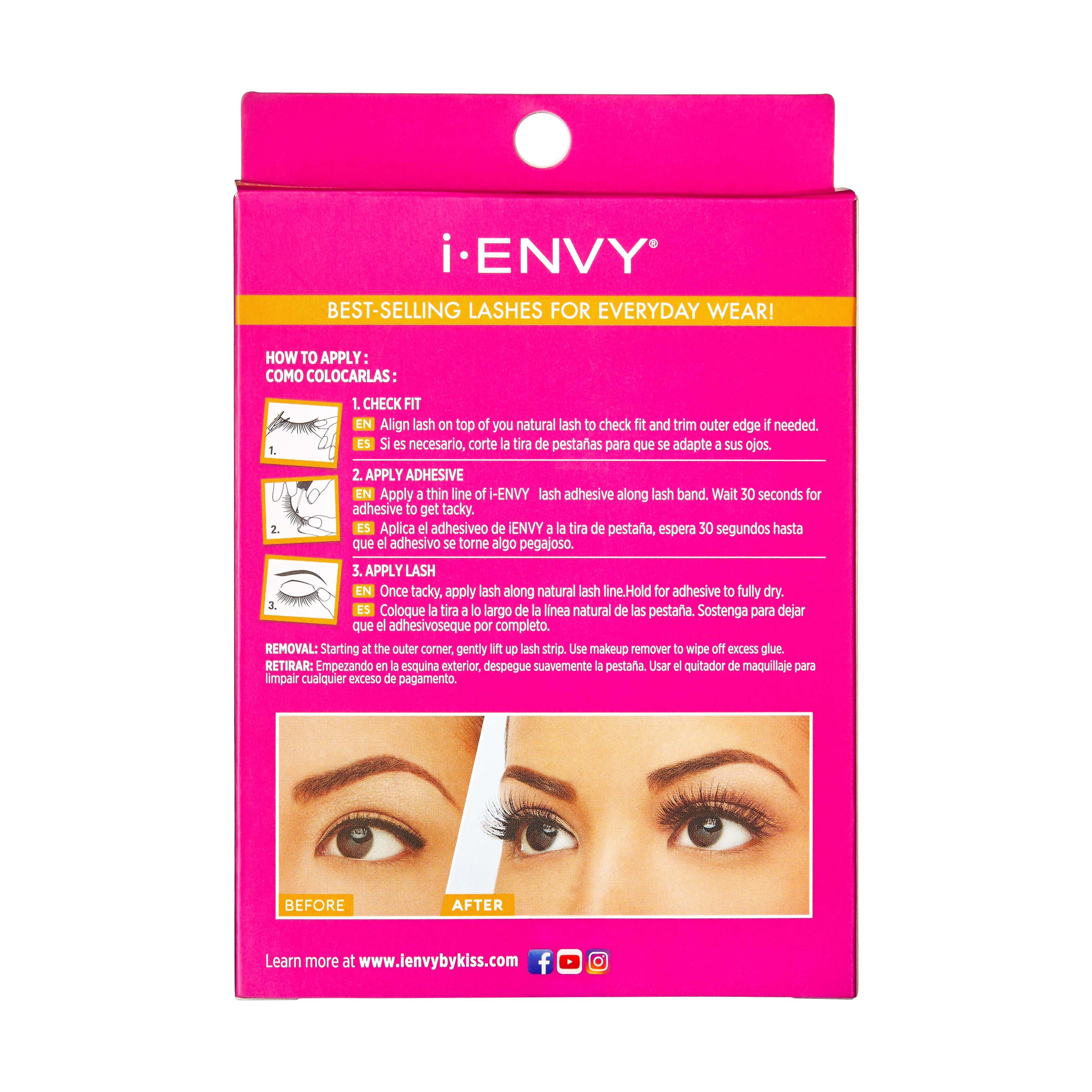 KISS I ENVY DEMI WISPIES PREMIUM EYELASHES KPEM33