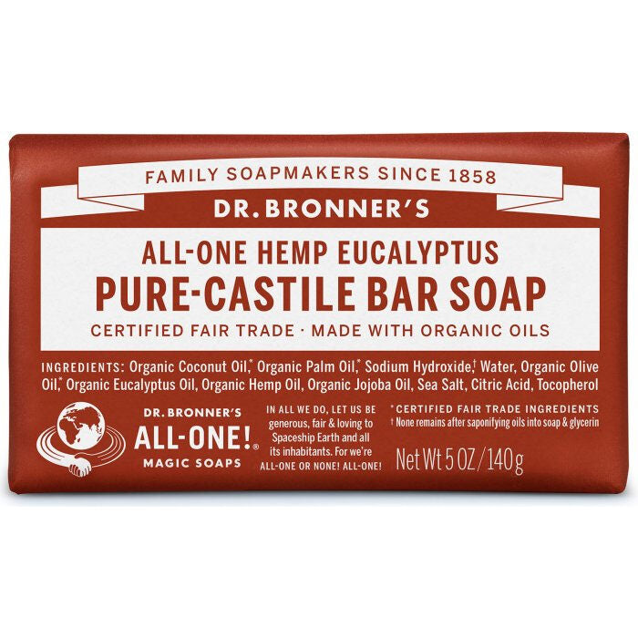 DR. BRONNERS BAR EUCALYPTUS SOAP 5OZ
