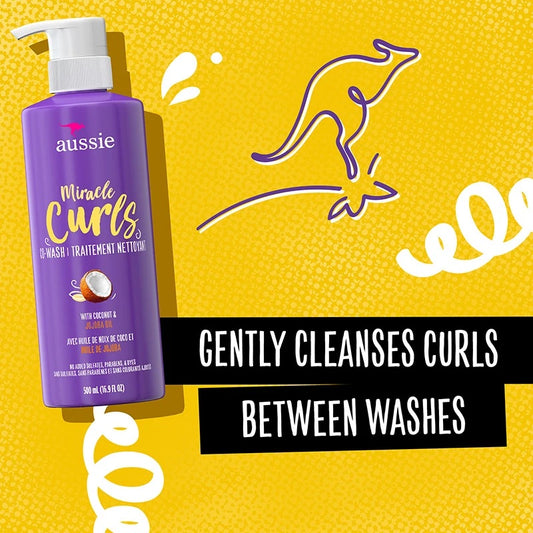 AUSSIE MIRACLE CURLS CO-WASH 16.90Z