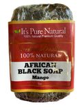 IT'S PURE NATURAL AFRICAN BLACK SOAP 5oz