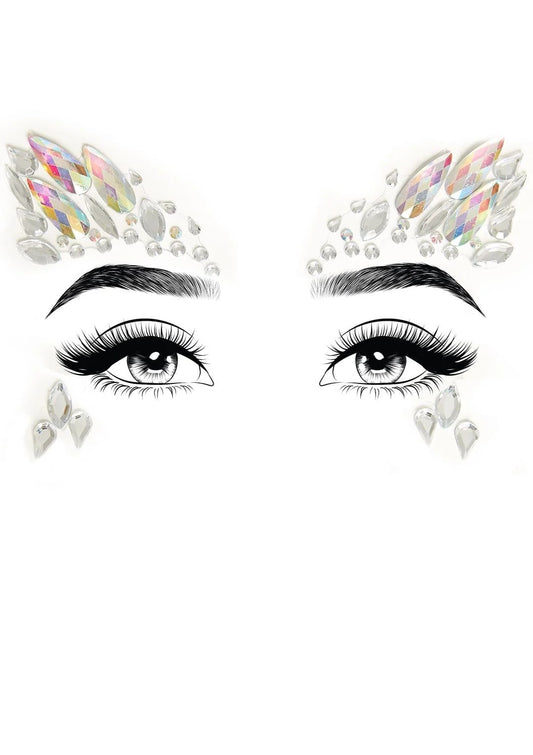 ARISTA FACE JEWELS STICKER (CLEAR)