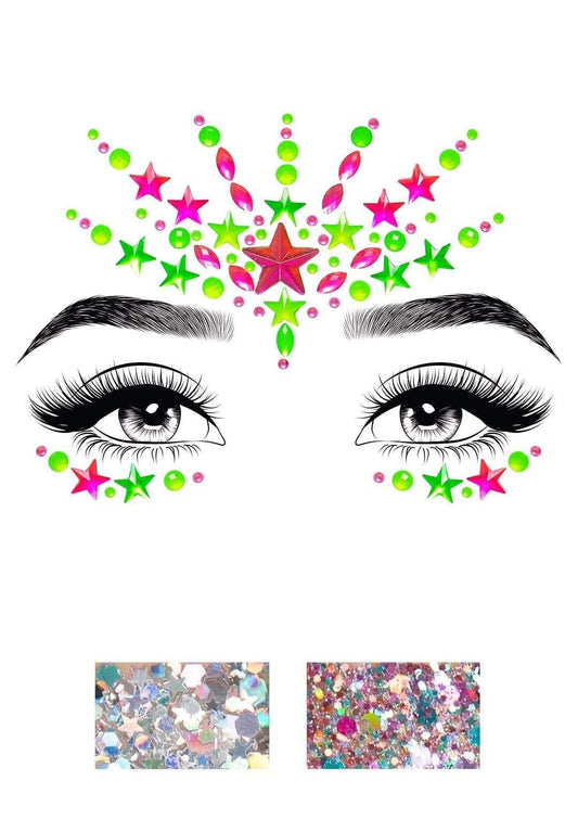 Vibe Jewels Sticker & Body Glitter Eye026