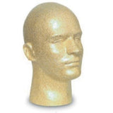 Men styrofoam mannequin head