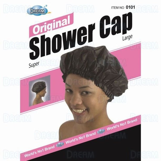 DREAM WORLD SHOWER CAP ORIGINAL BLACK DRE101