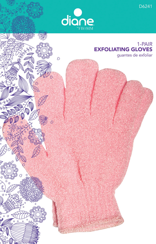 DIANE EXFOLIATING GLOVES 2CT D6241