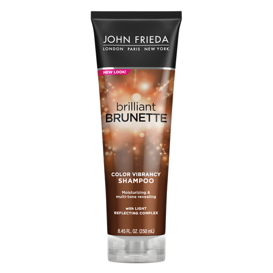 JOHN FRIEDA  BRILLIANT BRUNETTE SHAMPOO COLOR PROTECT 8.45OZ