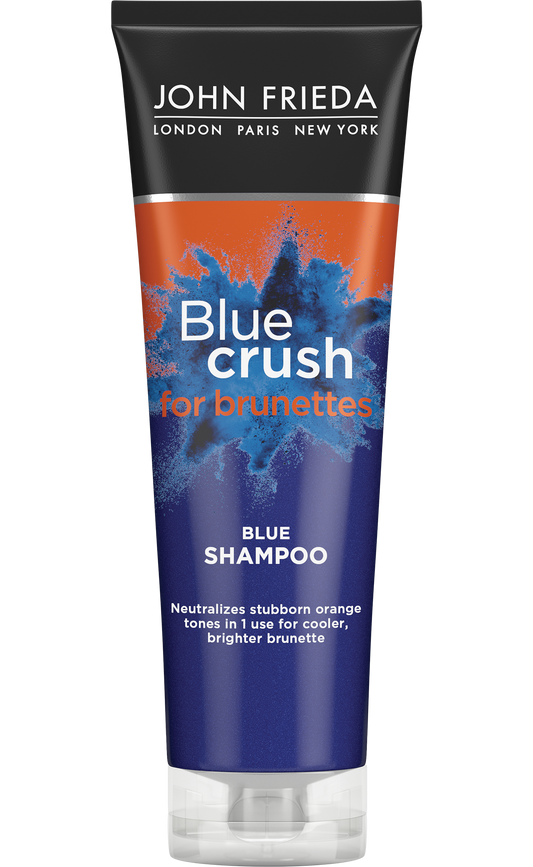 JOHN FRIEDA BLUE SHAMPOO FOR BRUNETTE 8.3OZ