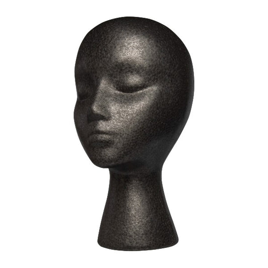 DIANE STYROFOAM HEAD BLACK DES002