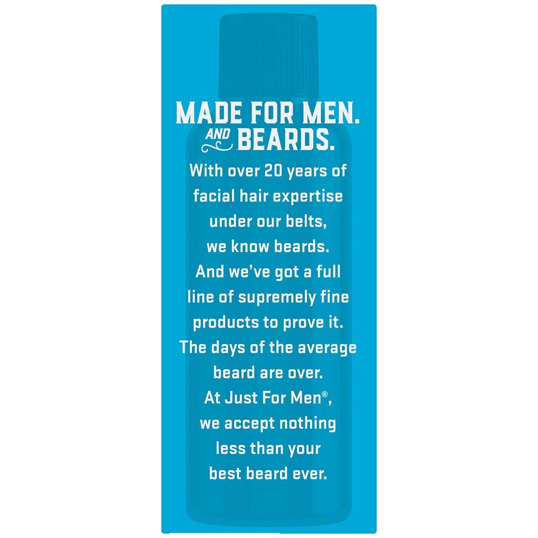 JUST FOR THE BEARD OIL EVER LEAVE BEARD SOFT AND SMOOTH 1OZ