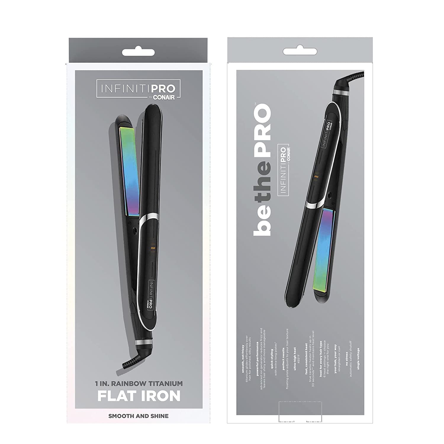 CONAIR PRO TITAN 1'FLAT IRON