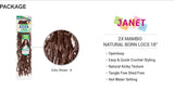 JANET 2X MAMBO ORGANIC GODDESS LOCS 18"