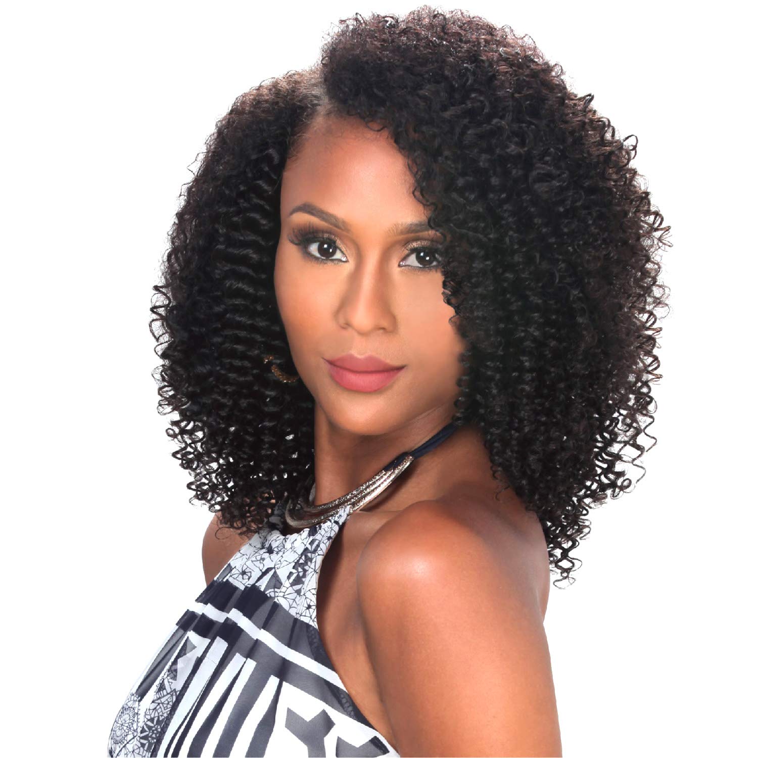 ZURY ROYAL NAT CLIP-ON 3C CURLY 14"