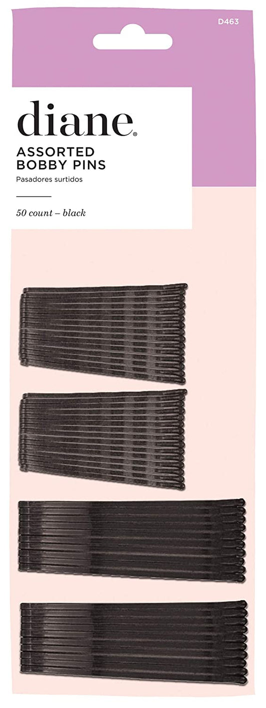 DIANE BOB PINS BLACK 30 2IN/20 2.5IN D463