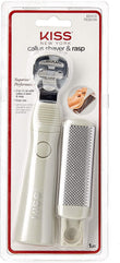 KISS NEW YORK CALLUS SHAVER & RASP 62410 PED01N