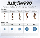 BABYLISSPRO SPRING PORCELAIN CERAMIC 1.25" CURLING IRON
