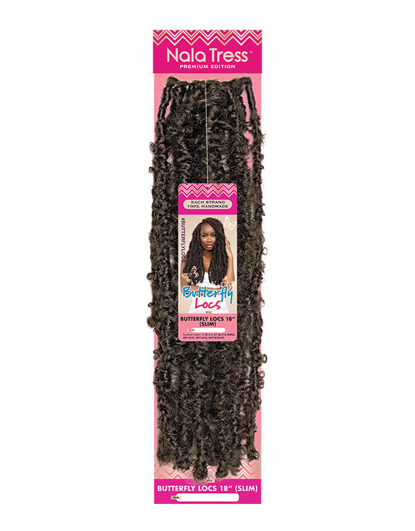 JANET BUTTERFLY LOCS 18"