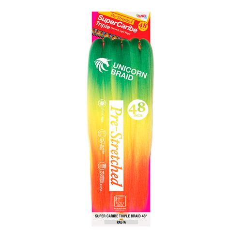 JANET SUPER CARIBE TRIPLE BRAID 48" (3PCS)