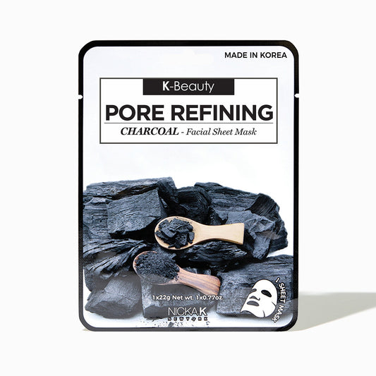 K-BEAUTY SHEET MASK CHARCOAL NSM21