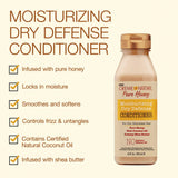 CREME OF NATURE MOISTURIZING DRY DEFENSE CONDITIONER 12OZ