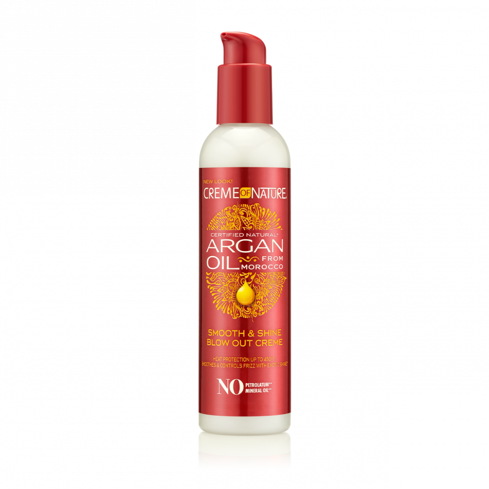 CREAM OF NATURE ORGAN OIL SMOOTH & SHINE BLOW OUT CREAM 7.6OZ